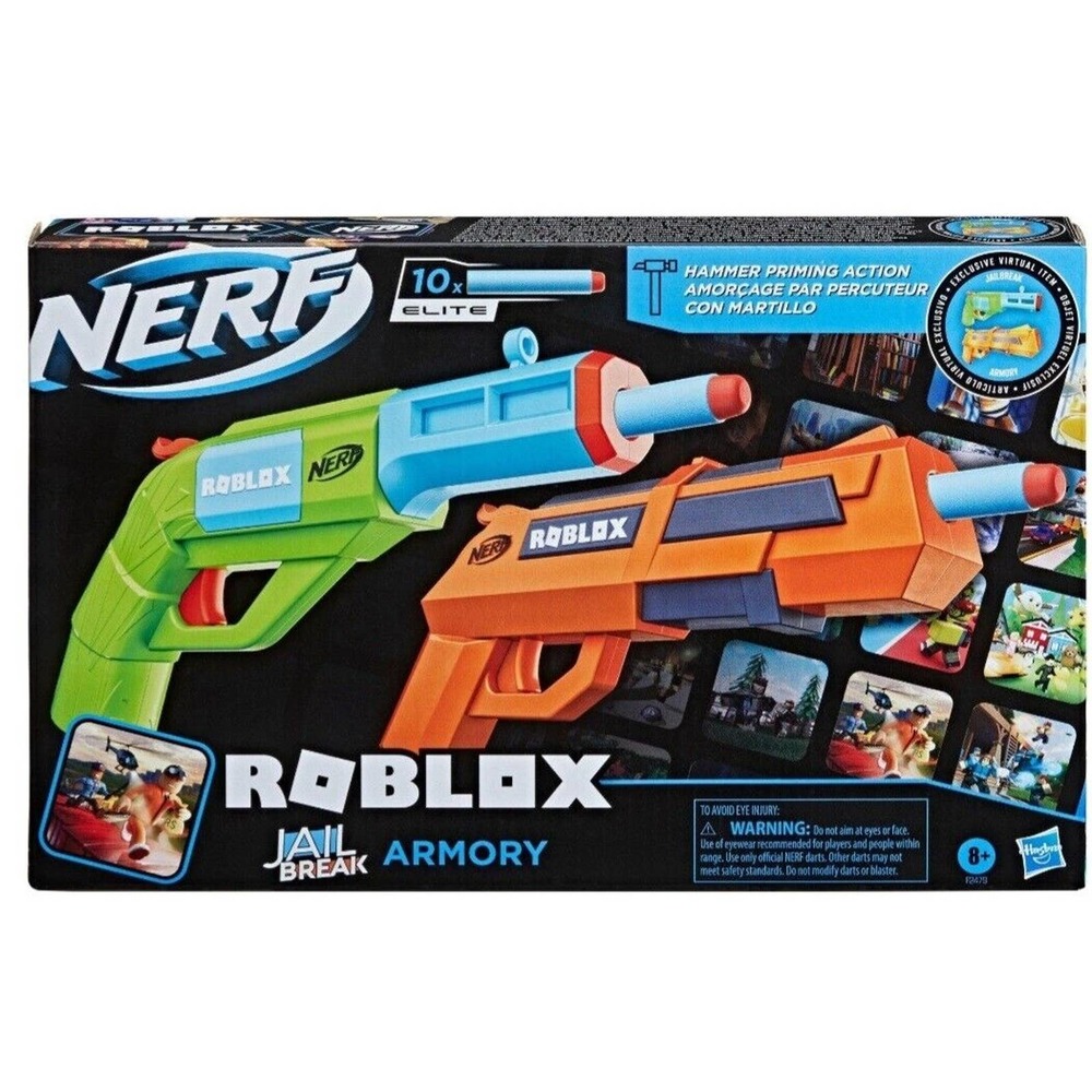 Nerf Roblox Jailbreak: Armory Blaster 2-Pack